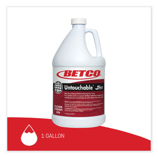 Betco® Untouchable Floor Finish with SRT, 1 gal Bottle, 4/Carton (BET6060400)