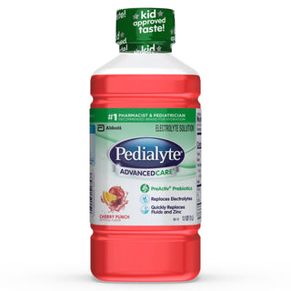 Pedialyte® AdvancedCare™ Oral Electrolyte Solution Cherry Punch Flavor 33.8 oz. Electrolyte (1028259_EA)