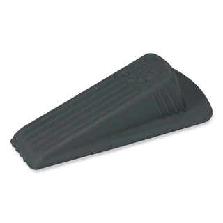 Master Caster® Big Foot Doorstop, No Slip Rubber Wedge, 2.25w x 4.75d x 1.25h, Gray, 2/Pack (MAS00972)
