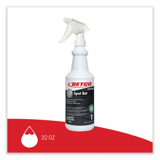 Betco® FiberPro Spot Bet Stain Remover, Country Fresh Scent, 32 oz Bottle, 12/Carton (BET4251200)