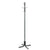 Safco® Metal Costumer, Four Ball-Tipped Double-Hooks, 21w x 21d x 70h, Black (SAF4163BL)