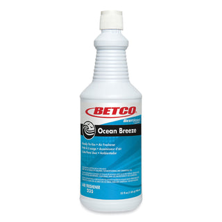 Betco® BestScent Ocean Breeze RTU Deodorizer, Ocean Breeze Scent, 32 oz Spray Bottle, 12/Carton (BET2351200)