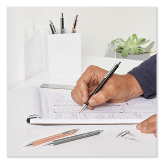 Papermate® Advanced Mechanical Pencils, 0.5 mm, HB (#2), Black Lead, Gun Metal Gray Barrel (PAP2128197)