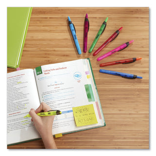 Sharpie® Retractable Highlighters, Chisel Tip, Assorted Colors, 8/Set (SAN28101)