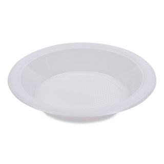 Boardwalk® Hi-Impact Plastic Dinnerware, Bowl, 10 to 12 oz, White, 1,000/Carton (BWKBOWLHIPS12WH)