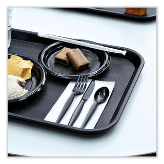 Boardwalk® Heavyweight Wrapped Polystyrene Cutlery, Fork, Black, 1,000/Carton (BWKFORKHWPSBIW)