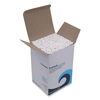 Boardwalk® Wrapped Jumbo Straws, 7.75", Plastic, White/Red Stripe, 400/Pack, 25 Packs/Carton (BWKJSTW775S24)