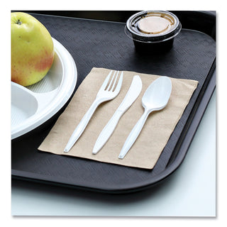 Boardwalk® Mediumweight Wrapped Polypropylene Cutlery, Knives, White, 1,000/Carton (BWKKNIFEIW)