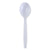 Boardwalk® Heavyweight Wrapped Polypropylene Cutlery, Soup Spoon, White, 1,000/Carton (BWKSSHWPPWIW)