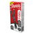 Sharpie® S-Gel™ S-Gel High-Performance Gel Pen, Retractable, Extra-Fine 0.38 mm, Black Ink, Black Barrel, Dozen (SAN2140521)