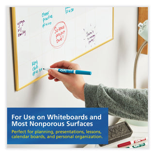 EXPO® Low-Odor Dry Erase Fine Tip Markers, Fine Marker Point, Assorted Alcohol Based Ink, 36/Pack (SAN2138424)