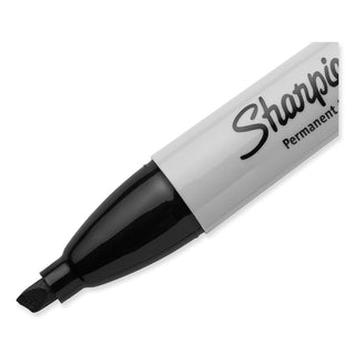 Sharpie® Chisel Tip Permanent Marker, Broad, Black, 36/Pack (SAN2083007)
