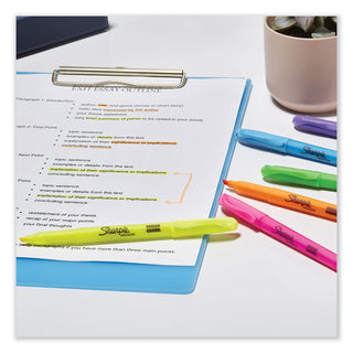 Sharpie® Pocket Style Highlighters, Chisel Tip, Assorted Colors, 24/Pack (SAN1761791)