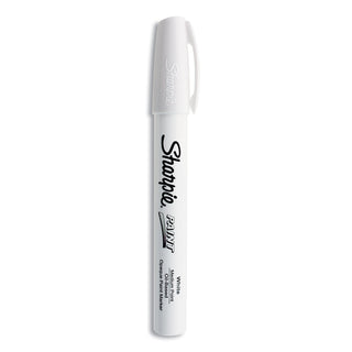 Sharpie® Permanent Paint Marker, Medium Bullet Tip, White (SAN35558)