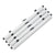 Safco® Sheet File Hanging Clamps, 100 Sheets Per Clamp, 25.25w, 6/Carton (SAF50026)