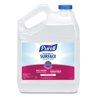 PURELL® Foodservice Surface Sanitizer, Fragrance Free, 1 gal Bottle (GOJ434104EA) (GOJ434104EA)