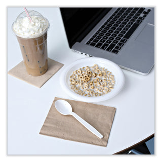 Boardwalk® Heavyweight Polystyrene Cutlery, Soup Spoon, White, 1000/Carton (BWKSOUPHWPSWH)