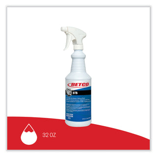 Betco® BTB Mildew Stain Remover, Apple, 32 oz Spray Bottle, 12/Carton (BET3211200CT)