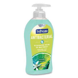 Softsoap® Antibacterial Hand Soap, Fresh Citrus, 11 1/4 oz Pump Bottle, 6/Carton (CPC44572)