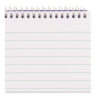 Blueline® Reporters Note Pad, Medium/College Rule, Blue Cover, 80 White 4 x 8 Sheets (REDAT8B)
