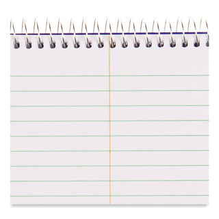 Blueline® High-Capacity Steno Pad, Medium/College Rule, Blue Cover, 180 White 6 x 9 Sheets (REDAT12B)