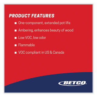 Betco® Emulsion Pro+ Floor Finish and Sealer, 1 gal Bottle, 4/Carton (BETB06754312)