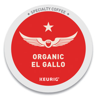 Intelligentsia El Gallo Organic Coffee K-Cups, Light Roast, 20/Box (GMT0154)