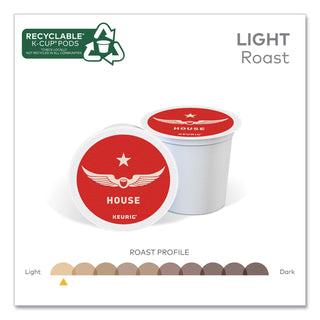 Intelligentsia House Blend Coffee K-Cups, Light Roast, 20/Box (GMT0153)