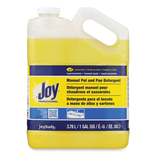 Joy® Dishwashing Liquid, Lemon Scent, One Gallon Bottle, 4/Carton (JOY43607CT)