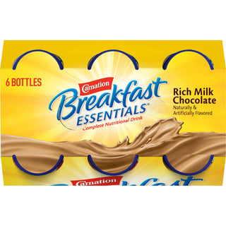 Carnation Breakfast Essentials® Oral Supplement Rich Milk Chocolate Flavor Liquid 8 oz. Bottle (983738_EA)
