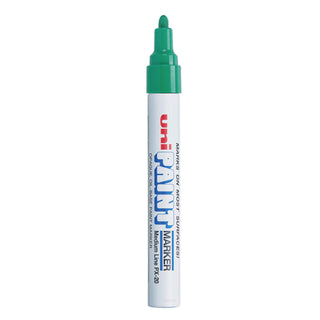 uni®-Paint Permanent Marker, Medium Bullet Tip, Green (UBC63604)