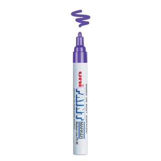 uni®-Paint Permanent Marker, Medium Bullet Tip, Violet (UBC63606)