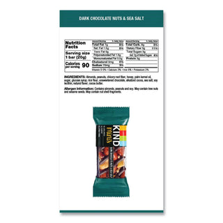 KIND Minis, Dark Chocolate Nuts/Sea Salt, 0.7 oz, 10/Pack (KND27959)