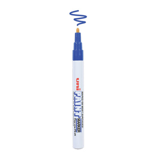uni®-Paint Permanent Marker, Fine Bullet Tip, Blue (UBC63703)