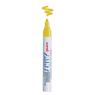uni®-Paint Permanent Marker, Medium Bullet Tip, Assorted Colors, 6/Set (UBC63630)