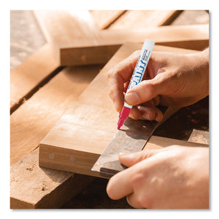 uni®-Paint Permanent Marker, Medium Bullet Tip, Red (UBC63602)