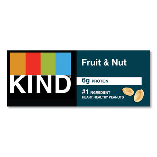 KIND Fruit and Nut Bars, Fruit and Nut Delight, 1.4 oz, 12/Box (KND17824)