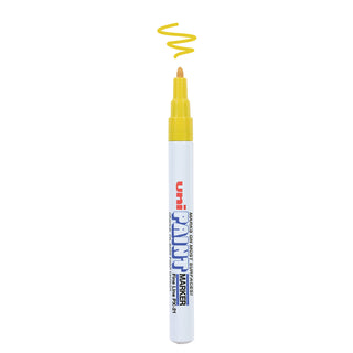 uni®-Paint Permanent Marker, Fine Bullet Tip, Assorted Colors, 12/Set (UBC63721)