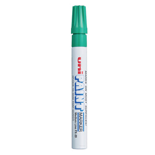 uni®-Paint Permanent Marker, Medium Bullet Tip, Green (UBC63604)
