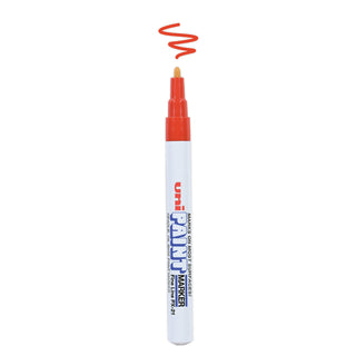 uni®-Paint Permanent Marker, Fine Bullet Tip, Red (UBC63702)