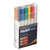 uni®-Paint Permanent Marker, Fine Bullet Tip, Assorted Colors, 12/Set (UBC63721)