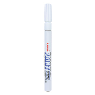 uni®-Paint Permanent Marker, Fine Bullet Tip, White (UBC63713)
