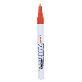 uni®-Paint Permanent Marker, Fine Bullet Tip, Red (UBC63702)