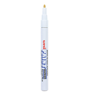 uni®-Paint Permanent Marker, Fine Bullet Tip, White (UBC63713)