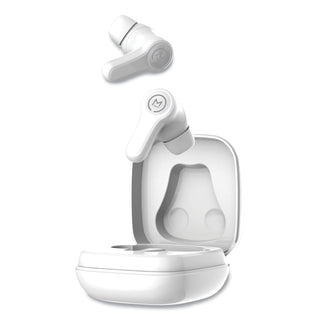 Morpheus 360® PULSE HD 360 Virtual Hybrid ANC True Wireless Earbuds, White (MHSTW7800W)