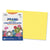 Prang® Construction Paper, 58lb, 12 x 18, Yellow, 50/Pack (PAC8407)