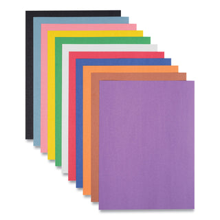 Prang® Construction Paper Smart-Stack, 58lb, 9 x 12, Assorted, 300/Pack (PAC6525)
