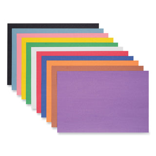 Prang® Construction Paper Smart-Stack, 58lb, 12 x 18, Assorted, 150/Pack (PAC6526)
