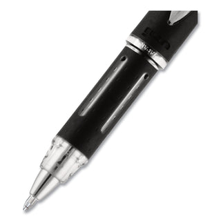 uniball® Jetstream Stick Ballpoint Pen, Bold 1mm, Black Ink, Black Barrel (UBC33921)
