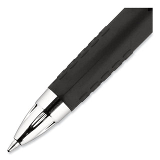 uniball® Signo 207 Retractable Gel Pen, 0.7mm, Black Ink, Translucent Black Barrel, 4/Pack (UBC33960PP)